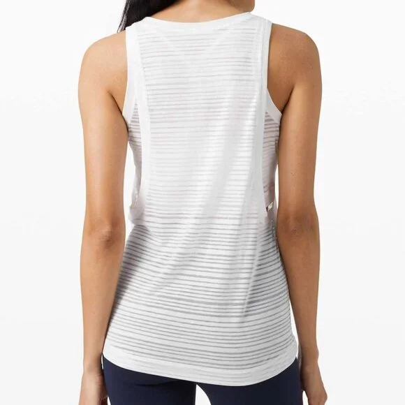 [Lululemon] Clear and Present Muscle Tank White 6 - Picture 3 of 8